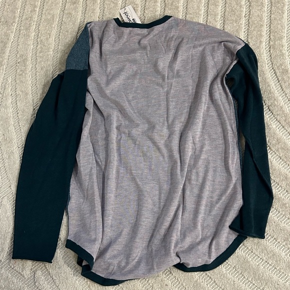 NWT Smartwool Women's Shadow Pine Colorblock Sweater - XL - Picture 9 of 11